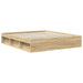 Cadru de pat cu headboard Sonoma 180 x 200 cm Lemn de pin masiv - WALTI WALTI