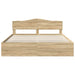 Cadru de pat cu headboard Sonoma 180 x 200 cm Lemn de pin masiv - WALTI WALTI