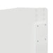 Cadru de pat cu headboard Alb 140 x 200 cm Lemn de pin masiv - WALTI WALTI