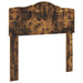 Cadru de pat Stejar fumuriu 75 x 190 cm Lemn de pin masiv - WALTI WALTI