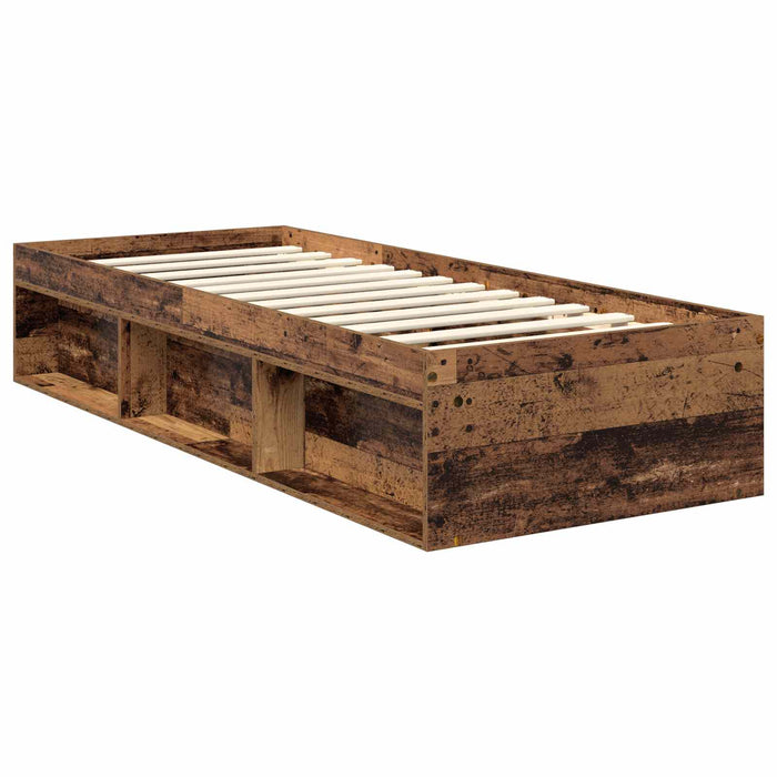 Cadru de pat Lemn vechi 75 x 190 cm Lemn de pin masiv - WALTI WALTI