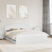 Cadru de pat cu sertar Alb 180 x 200 cm Lemn Ingineresc - WALTI WALTI