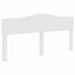 Cadru de pat cu sertar Alb 180 x 200 cm Lemn Ingineresc - WALTI WALTI