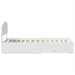 Cadru de pat cu headboard Alb 90 x 190 cm Lemn compozit - WALTI WALTI