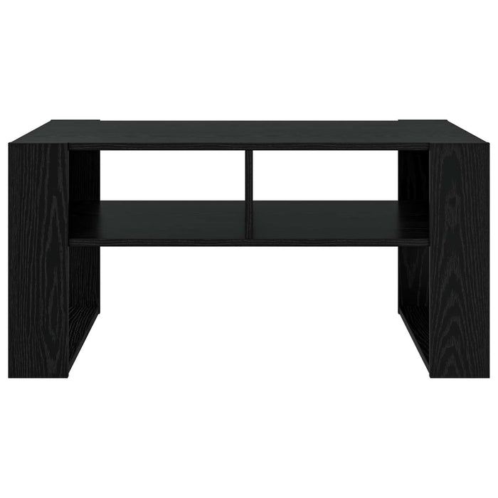 Masă de cafea Stejar Negru 92 x 53 x 45 cm Lemn compozit - WALTI WALTI