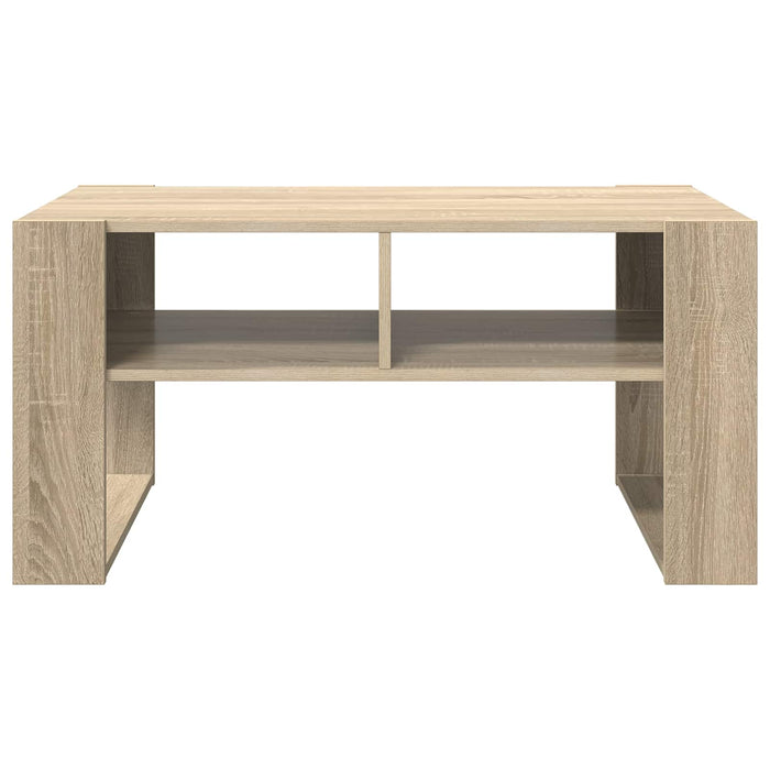 Masă de cafea Stejar Sonoma 92 x 53 x 45 cm Lemn compozit - WALTI WALTI