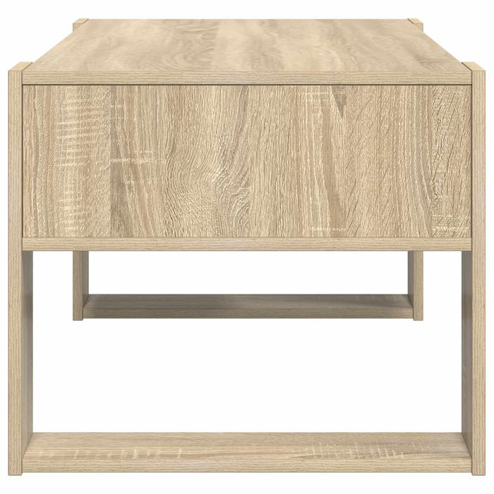 Masă de cafea Stejar Sonoma 92 x 53 x 45 cm Lemn compozit - WALTI WALTI