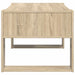 Masă de cafea Stejar Sonoma 92 x 53 x 45 cm Lemn compozit - WALTI WALTI