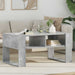 Masă de cafea Gri din beton 92 x 53 x 45 cm Lemn compozit - WALTI WALTI