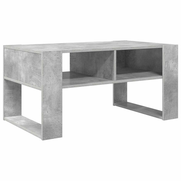 Masă de cafea Gri din beton 92 x 53 x 45 cm Lemn compozit - WALTI WALTI
