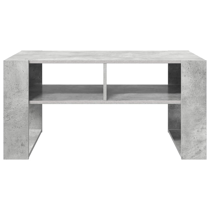 Masă de cafea Gri din beton 92 x 53 x 45 cm Lemn compozit - WALTI WALTI
