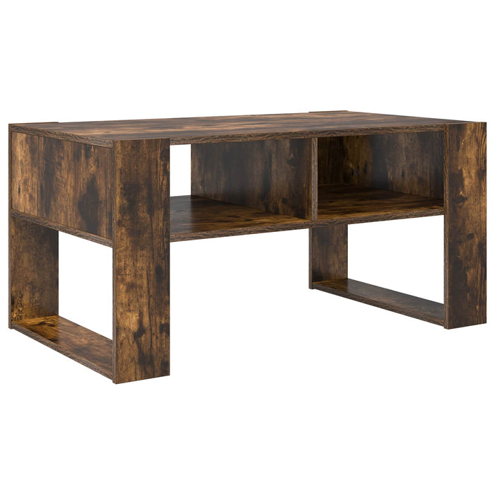 Masă de cafea Stejar fumuriu 92 x 53 x 45 cm Lemn compozit - WALTI WALTI