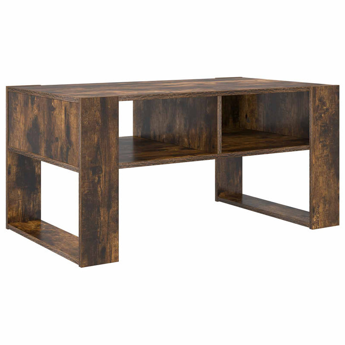 Masă de cafea Stejar fumuriu 92 x 53 x 45 cm Lemn compozit - WALTI WALTI