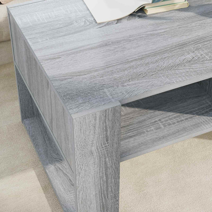 Masă de cafea Gri Sonoma 92 x 53 x 45 cm Lemn compozit - WALTI WALTI