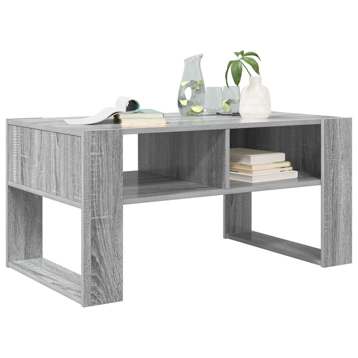 Masă de cafea Gri Sonoma 92 x 53 x 45 cm Lemn compozit - WALTI WALTI
