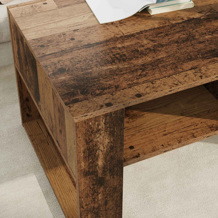 Masă de cafea Lemn vechi 92 x 53 x 45 cm Lemn compozit - WALTI WALTI