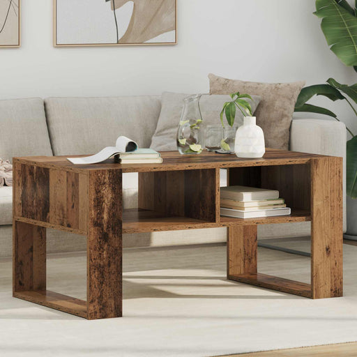 Masă de cafea Lemn vechi 92 x 53 x 45 cm Lemn compozit - WALTI WALTI