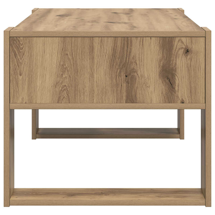 Masă de cafea Stejar Artizanal 92 x 53 x 45 cm Lemn compozit - WALTI WALTI