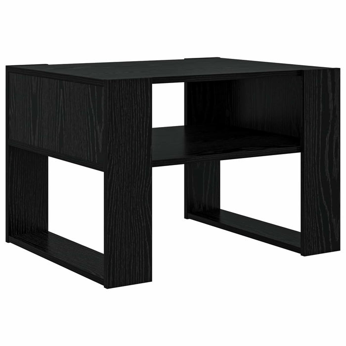 Masă de cafea Stejar Negru 66 x 53 x 45 cm Lemn compozit - WALTI WALTI