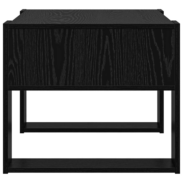 Masă de cafea Stejar Negru 66 x 53 x 45 cm Lemn compozit - WALTI WALTI