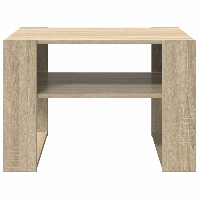 Masă de cafea Stejar Sonoma 66 x 53 x 45 cm Lemn compozit - WALTI WALTI