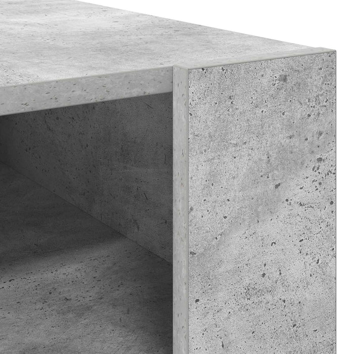 Masă de cafea Gri din beton 66 x 53 x 45 cm Lemn compozit - WALTI WALTI