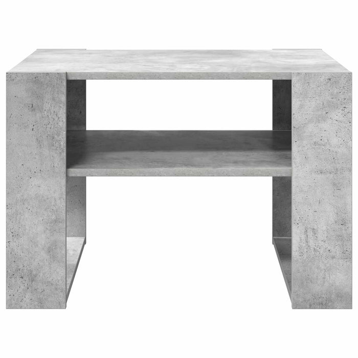 Masă de cafea Gri din beton 66 x 53 x 45 cm Lemn compozit - WALTI WALTI