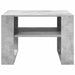 Masă de cafea Gri din beton 66 x 53 x 45 cm Lemn compozit - WALTI WALTI