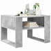 Masă de cafea Gri din beton 66 x 53 x 45 cm Lemn compozit - WALTI WALTI
