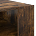 Masă de cafea Stejar fumuriu 66 x 53 x 45 cm Lemn compozit - WALTI WALTI