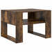 Masă de cafea Stejar fumuriu 66 x 53 x 45 cm Lemn compozit - WALTI WALTI