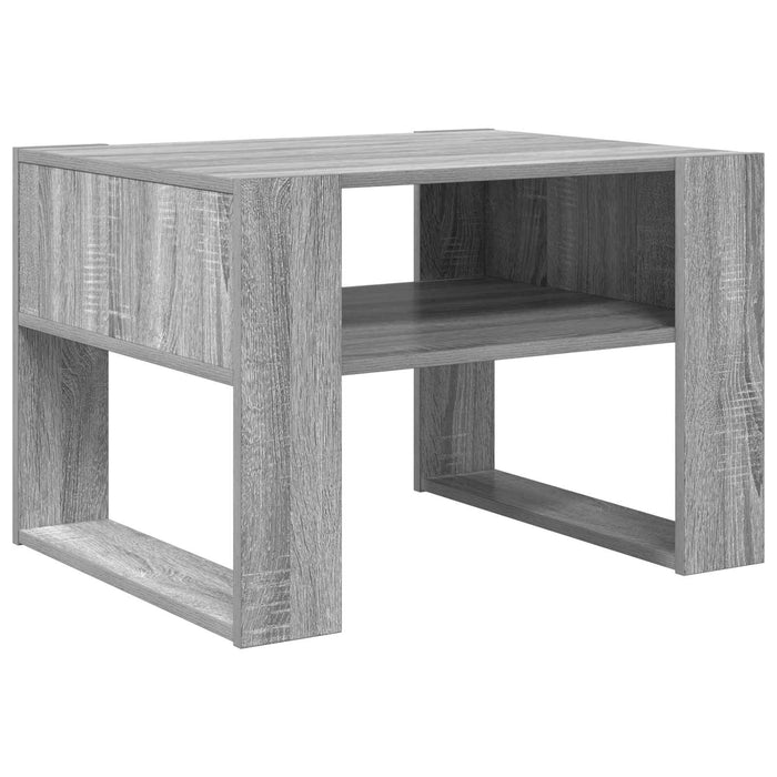 Masă de cafea Gri Sonoma 66 x 53 x 45 cm Lemn compozit - WALTI WALTI