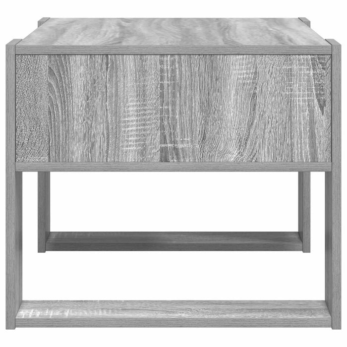Masă de cafea Gri Sonoma 66 x 53 x 45 cm Lemn compozit - WALTI WALTI