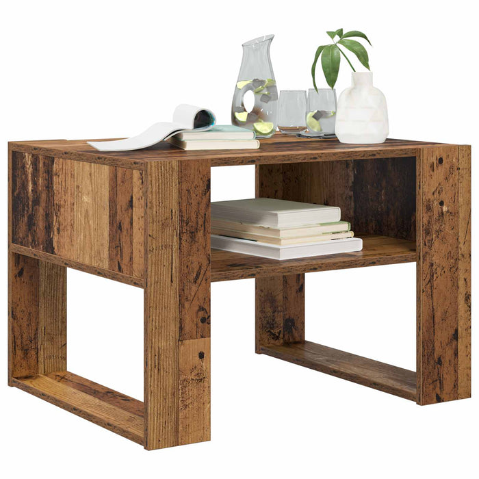 Masă de cafea Lemn vechi 66 x 53 x 45 cm Lemn compozit - WALTI WALTI