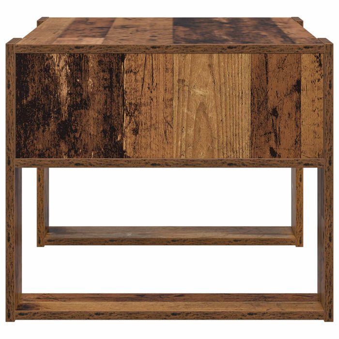 Masă de cafea Lemn vechi 66 x 53 x 45 cm Lemn compozit - WALTI WALTI