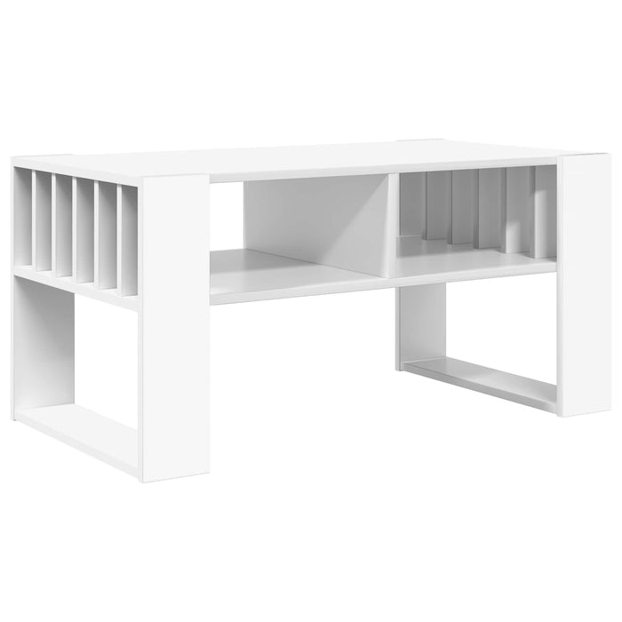 Masă de cafea Alb 92 x 49,5 x 45 cm Lemn compozit - WALTI WALTI