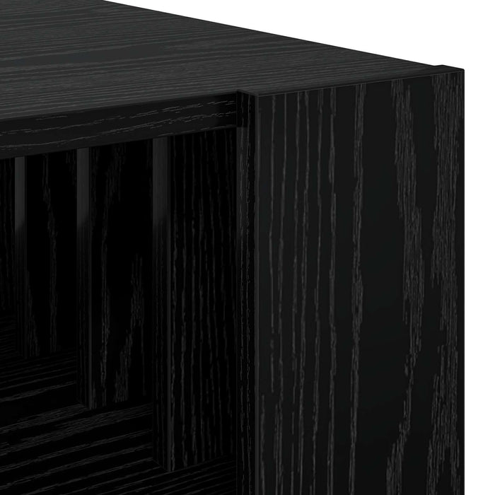 Masă de cafea Stejar Negru 92 x 49,5 x 45 cm Lemn compozit - WALTI WALTI