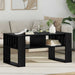 Masă de cafea Stejar Negru 92 x 49,5 x 45 cm Lemn compozit - WALTI WALTI