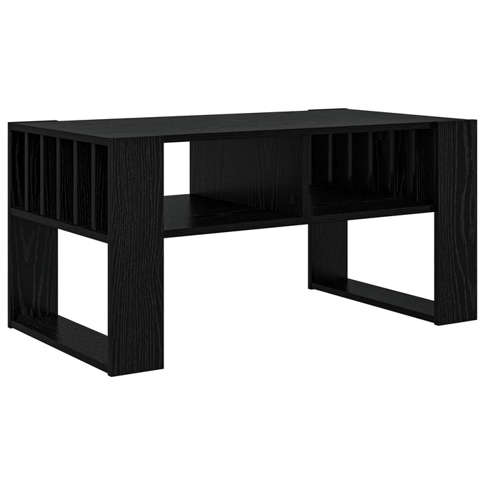 Masă de cafea Stejar Negru 92 x 49,5 x 45 cm Lemn compozit - WALTI WALTI