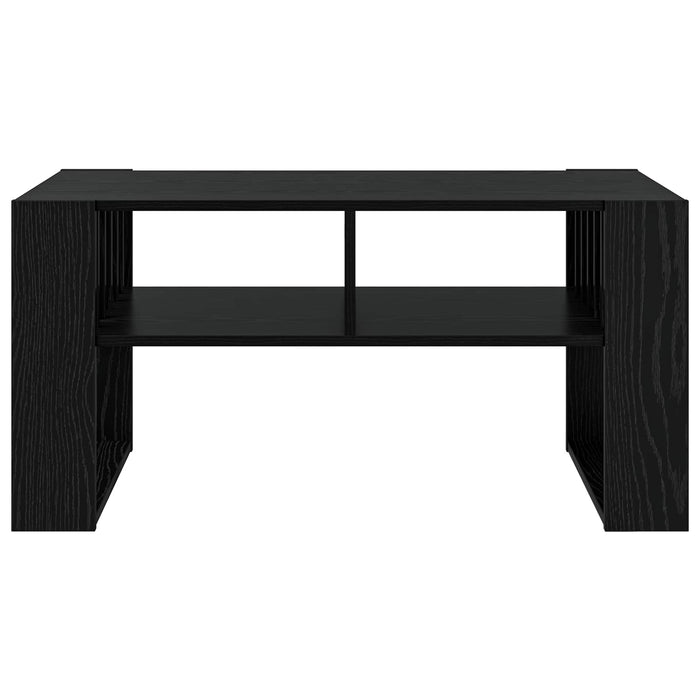 Masă de cafea Stejar Negru 92 x 49,5 x 45 cm Lemn compozit - WALTI WALTI