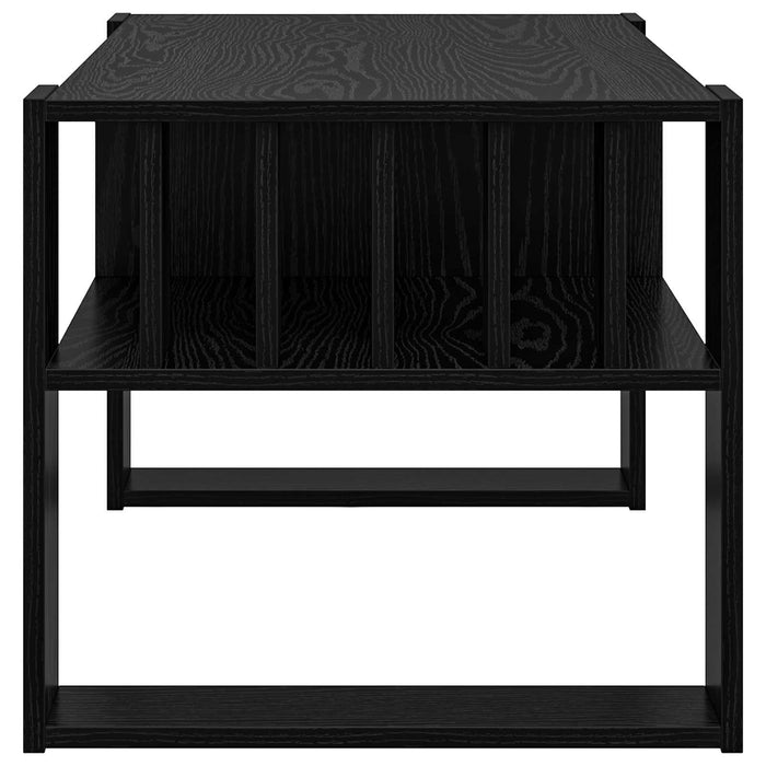 Masă de cafea Stejar Negru 92 x 49,5 x 45 cm Lemn compozit - WALTI WALTI