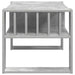 Masă de cafea Gri din beton 92 x 49,5 x 45 cm Lemn compozit - WALTI WALTI
