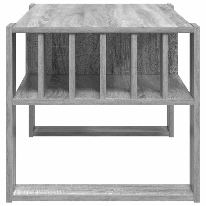 Masă de cafea Gri Sonoma 92 x 49,5 x 45 cm Lemn compozit - WALTI WALTI