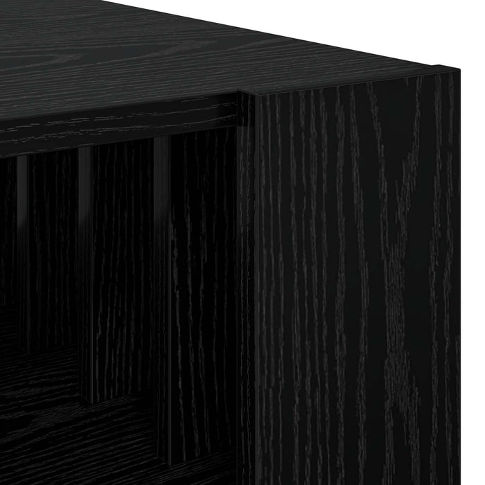 Masă de cafea Stejar Negru 66 x 49,5 x 45 cm Lemn compozit - WALTI WALTI