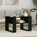 Masă de cafea Stejar Negru 66 x 49,5 x 45 cm Lemn compozit - WALTI WALTI