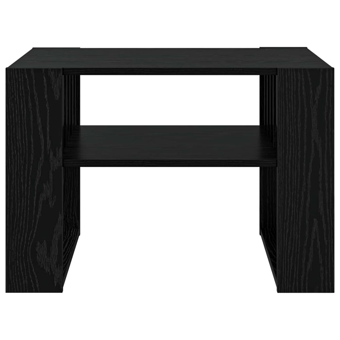 Masă de cafea Stejar Negru 66 x 49,5 x 45 cm Lemn compozit - WALTI WALTI