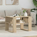 Masă de cafea Stejar Sonoma 66 x 49,5 x 45 cm Lemn compozit - WALTI WALTI