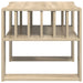 Masă de cafea Stejar Sonoma 66 x 49,5 x 45 cm Lemn compozit - WALTI WALTI