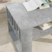 Masă de cafea Gri din beton 66 x 49,5 x 45 cm Lemn compozit - WALTI WALTI