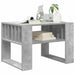 Masă de cafea Gri din beton 66 x 49,5 x 45 cm Lemn compozit - WALTI WALTI